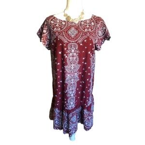 Anthropologie Eyelet Dress